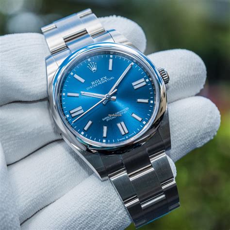 rolex oyster perpetual 41 türkis blau|rolex oyster perpetual 41 dimensions.